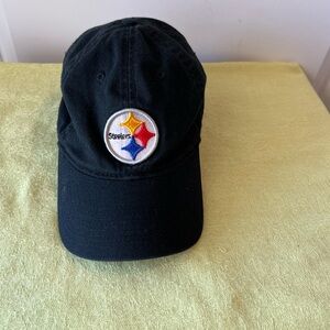 Steelers cotton ball cap. Size L